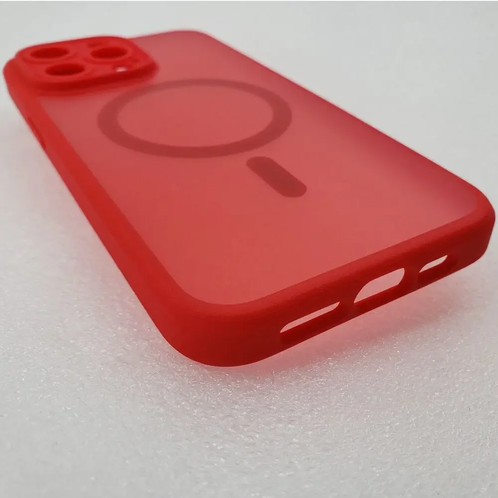 Torras Phone Case for iPhone 13 Mini. Shockproof. Black Frosted Matte. Slim